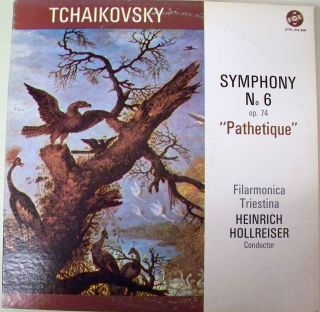 Filarmonica Triestina Tchaikovsky Symphony # 6 (LP VOX STPL 513 400)