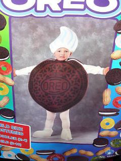 Nabisco OREO COOKIE Costume Child TODDLER or SMALL size