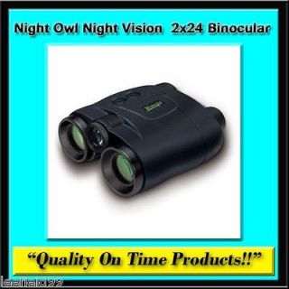 New Night Owl Night Vision 2x24 Binocular Ir Infrared Optics Outdoors 