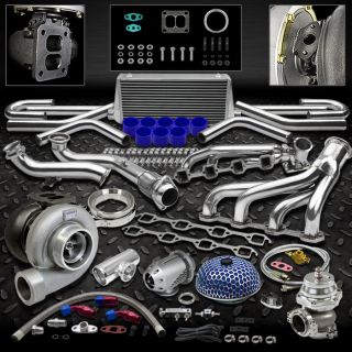  ANIFOLD+DOWNPI​PE+WG 79 93 FORD MUSTANG 5.0L V8 (Fits Mustang