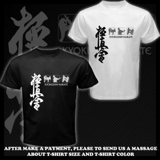 New Kyokushin Karate Oyama Hyakunin Kumite Dojo Tee T Shirt Size S 
