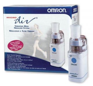 Omron Micro Air Electronic Nebulizer w/ Vibrating Mesh