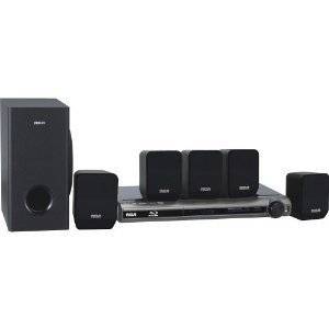 RCA RTB1016 5.1 Channel Home Theater System with Blu ray Player
