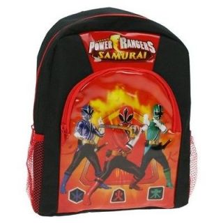 Power Rangers Samurai School Bag Rucksack Backpack Brand New Gift