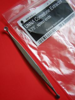 Unna Comedone Extractor 5.75 Dermal Beauty Tools Surgical Instruments