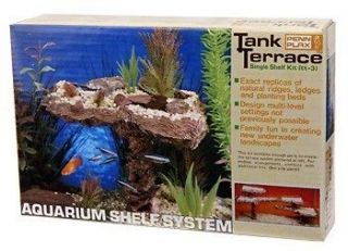 Penn Plax TANK TERRACE Aquarium Single Shelf System Kit TT3
