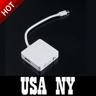   Mini DisplayPort DP to HDMI/DVI/DP Adapter Cable for Macbook Pro MAC
