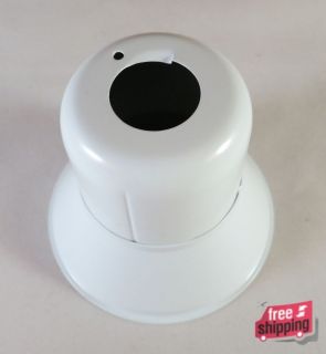 Cup and Skirt 401 Style Escutcheon   3/4 Fire Sprinkler   White