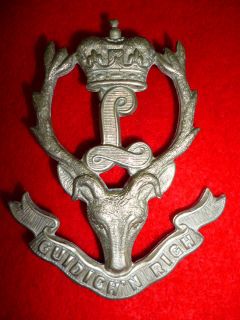 M109a   The Seaforth Highlanders of Canada Cap Badge   Canada WW2