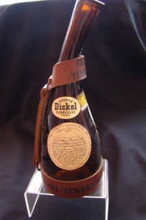 George Dickel Tennessee Sour Mash Whiskey Collectable Bottle 1964 1st 