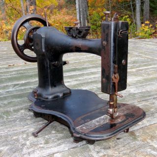 Antique Sewing Machine Providence Tool Co Household Treadle Machine 