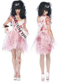 WOW ZOMBIE PUTRID HIGH SCHOOL PROM QUEEN HALLOWEEN COSTUME DAY OF THE 