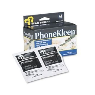 Read Right PhoneKleen Wet Wipes   REARR1203   4 Item Bundle