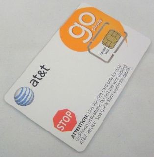 Newly listed USA US AT&T GO PHONE PAY AS YOU GO SIM CARD UK SELLER