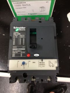 Schneider NSX100N 18 25 Amp 50kA Moulded Case Thermal Magnetic Circuit 