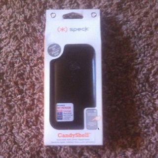 ORIGINAL CANDYSHELL iPHONE 3 3GS BLACK /GRAY SPECK HARD CASE COVER