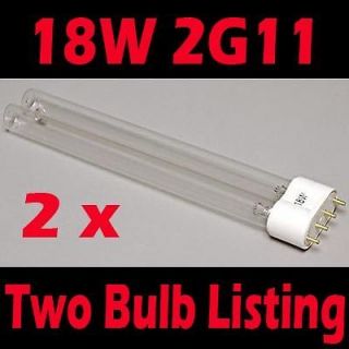 Bulb 18W 18 watt UV for Tetra Pond Clarifier 2G11 New