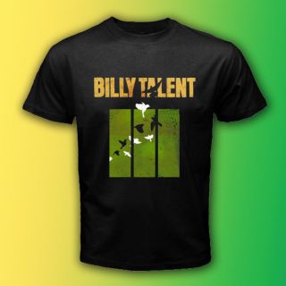 New BILLY TALENT Canadian Melodic Punk Rock Band Black T SHIRT Size S 