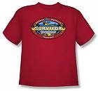 Survivor Cook Islands Youth Red T Shirt CBS692 YT