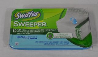 NEW Swiffer Sweeper Wet Mop Cloth Pads Disposable Refills 24 Pack