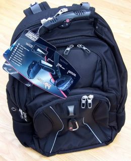 New Black Swiss Gear 17 Laptop Backpack Back Pack