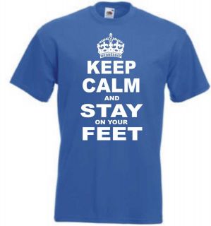 Sheffield Keep Calm & Stay on Your Feet Wednesday Football T Shirt