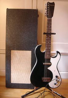 Silvertone Guitar Sears Danelectro Model 1448 w/ Original Amp in Case 