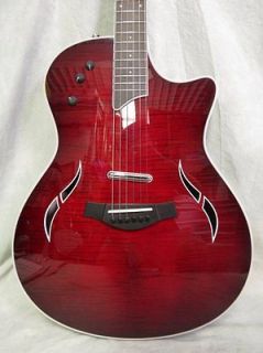 Taylor USA T5S1 Electric Acoustic Electric Hollowbody Guitar Red 