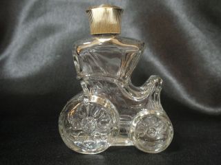 Vintage Avon Courting Carriage Empty Cologne Perfume Bottle