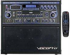 Vocopro Gigstar Pro II Professional DVD/CD 100 Watt Karaoke Machine 