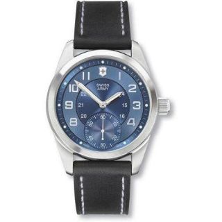 Victorinox Swiss Army Ambassador XL Mens Blue Face Wristwatch Model 