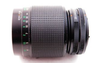 Vivitar 90mm f2.8 auto tele Macro lens, Canon FD fit, 11 magnif.