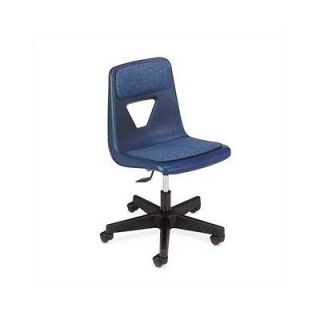 Virco 2000 Series 20.25 Polyurethane Classroom Padded Mobile Chair 