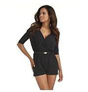 NWT Hot for Summer Kardashian Kollection Short Sleeve shorts Romper 