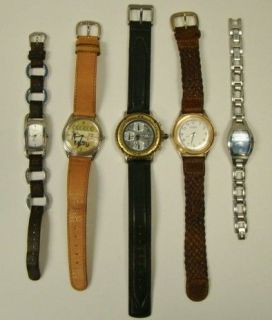 ALL FOSSIL WATCH LOT CHRONOGRAPH FSL BOWL WATCH RM 2544 TM 7277 3 