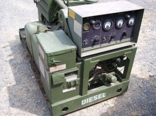 MILITARY PORTABLE GENERATOR 10KW COMPLETE W/BATTERY GENERATOR PART