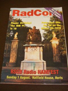 RADCOM   RADIO COMMUNICATION   ALINCO DX 70TH   AUG 1999