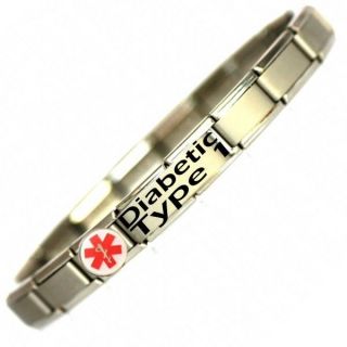 type 1 diabetic medical alert bracelets
