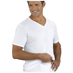 Jockey Irregular Classic V Neck T shirt   3 Pack