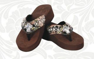 rhinestone flip flops in Sandals & Flip Flops