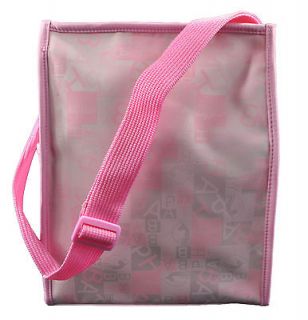  Infant Girls Pink W/Multi Color Hearts Diaper Bag Size 11 L x 9 W