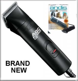 NEW Andis PRO AGC2 Dog Grooming CLIPPER 2 Speed BLACK