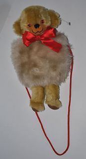 Vintage Hard to Find Rare Merrythought Bear Cheeky Muff