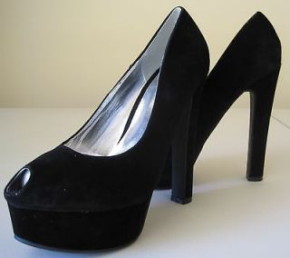 New Peep Toe Chunky Heel Platform Retro Vintage Style Pumps Shoes 