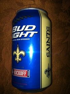 2012 Bud Light Saints Beer Can