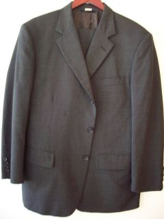 Mens Luxury Suit BROOKS BROTHERS BROOKSEASE 41S Harvard Gray Fine 
