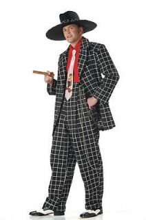 Adult Men Zoot Suit Gangster Pimp Halloween Costume