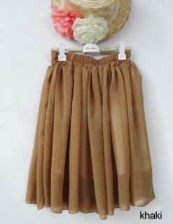 Khaki Skirt in Skirts