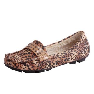 leopard moccasin in Flats & Oxfords