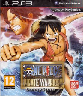 ONE PIECE PIRATE WARRIORS PS3 GAME BRAND NEW REGION FREE ENGLISH   PAL
